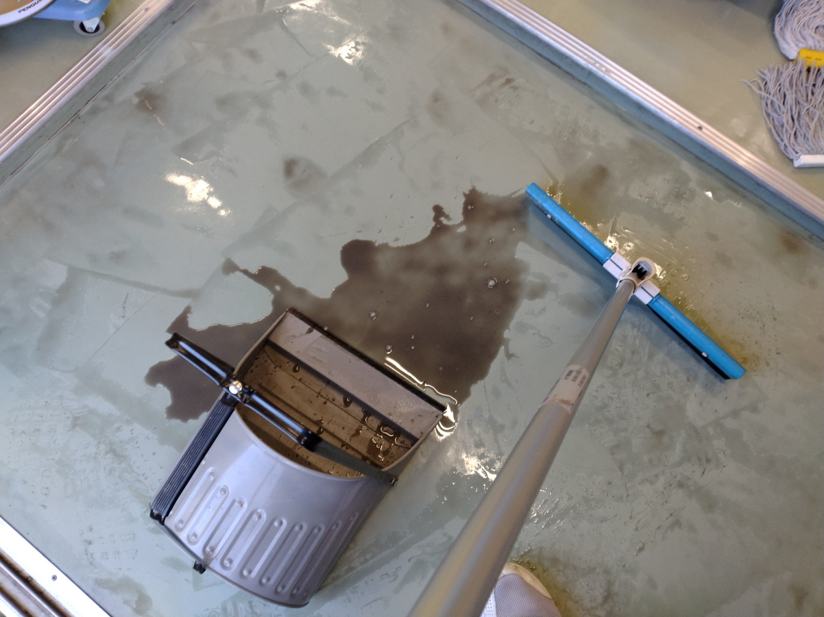 汚水回収作業：かっぱぎ