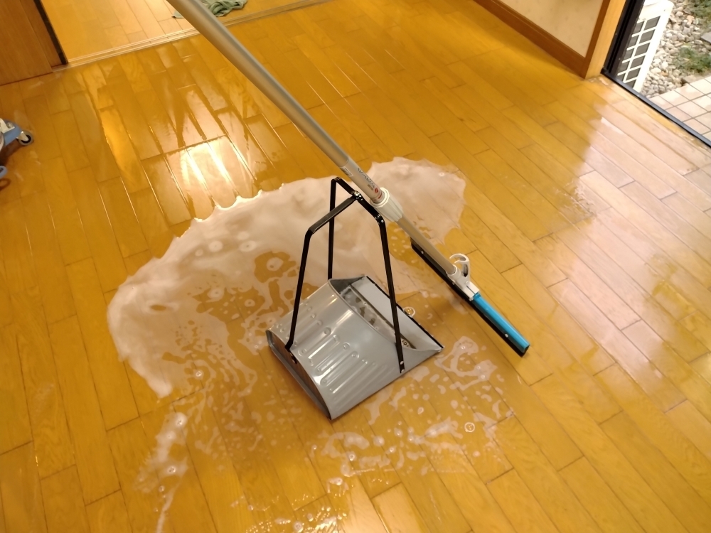 汚水回収作業：かっぱぎ