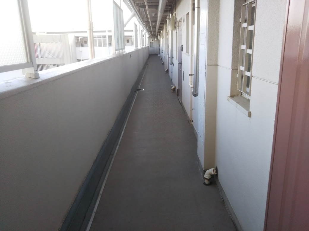 マンション集合住宅・共用廊下