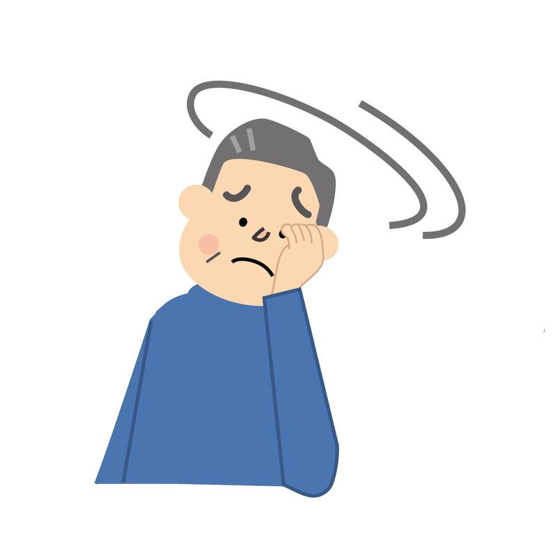 困った男性